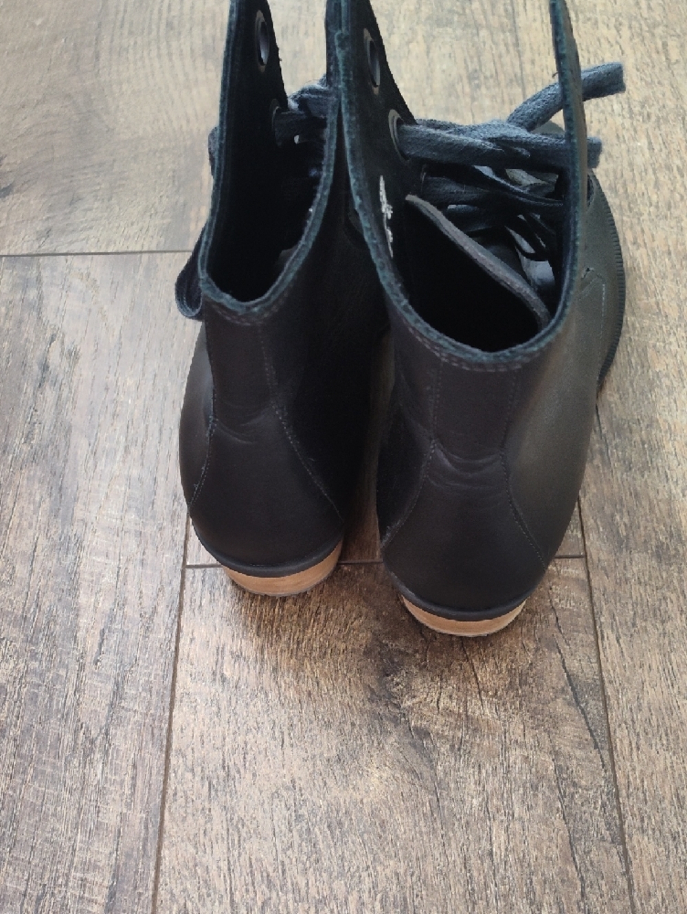Chaco Women's Black Lace-Up Ankle Boots - Picture 2 of 8